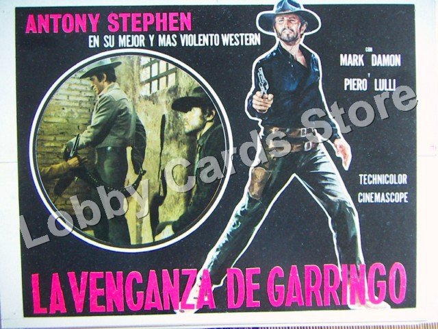ANTONY STEPHEN -/ LA VENGANZA DE GARRINGO